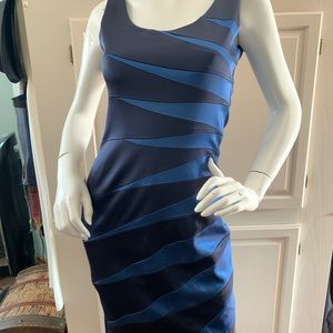 Jax s4 stretch blue dress